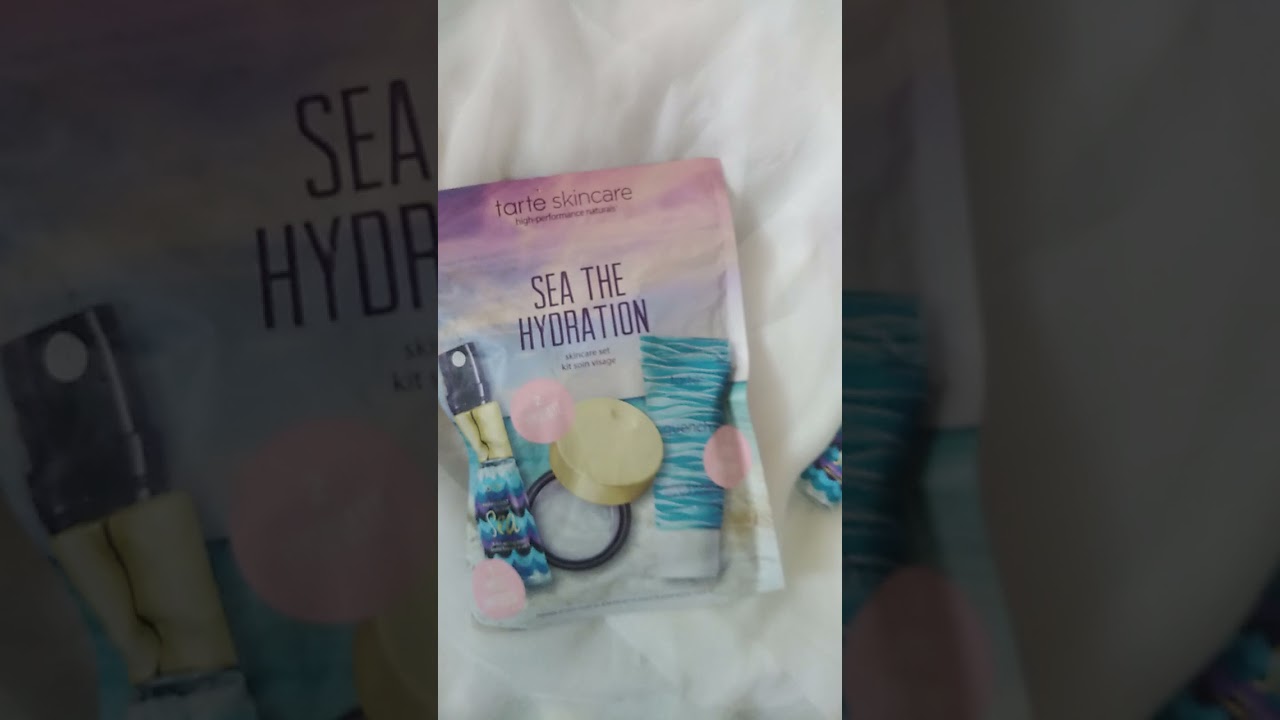 Sea The Hydration | Tarte Skin Care | Skin Care set