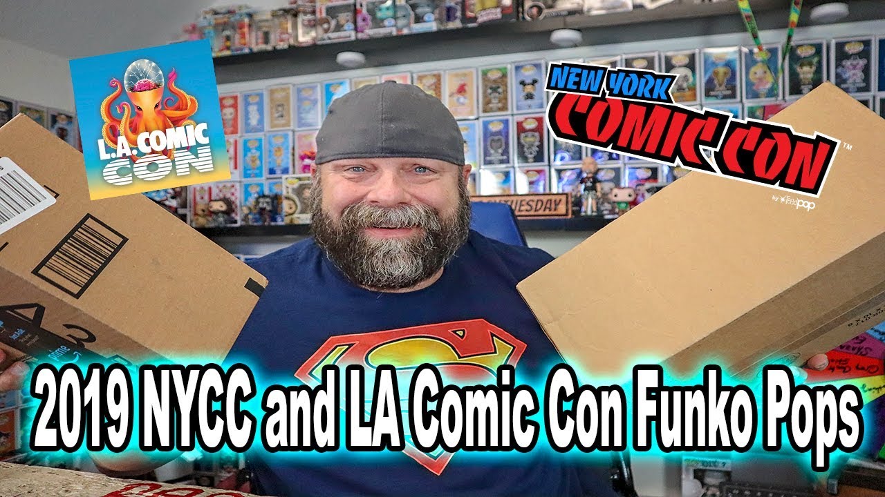 2019 NYCC and LA Comic Con Funko Pops | Unboxing