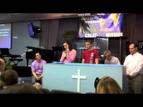 Benedetta Cecchini Saulini Testimony and Baptism