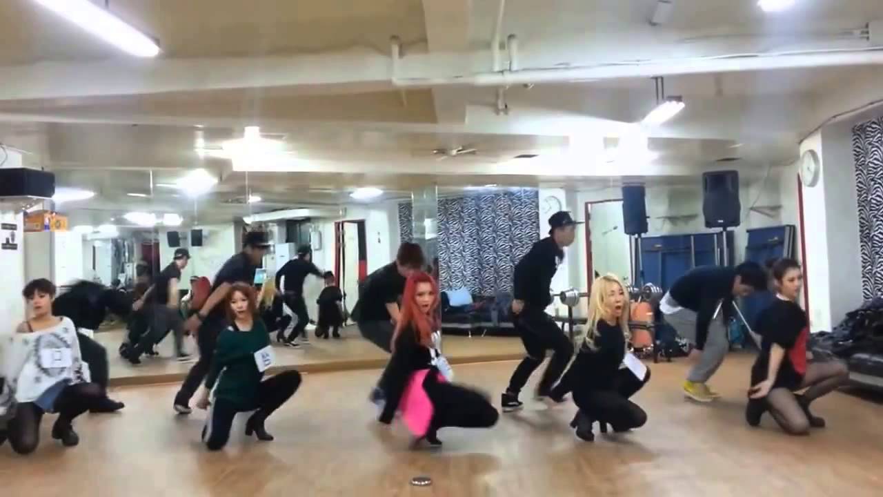 Rania 'Just Go' mirrored Dance Practice