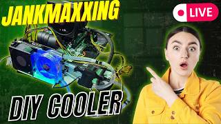 Jank GPU cooling #live