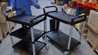 Lomax Rulleborde I Plast