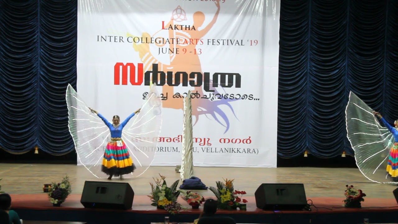 Synchro dance  COA Padannakkad(Kerala Agricultural University Arts Fest ) Anjana & Revathy