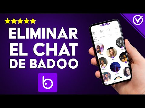 ¿Cómo eliminar un chat de BADOO y todos los archivos enviados?