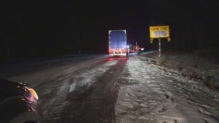 Family stuck at Government Camp overnight due to closed roads