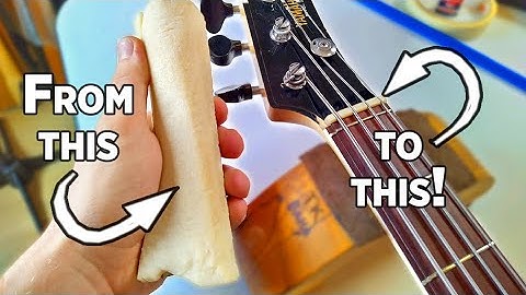 Making a REAL BONE Nut by hand