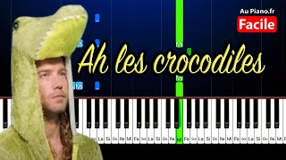 Julien Doré Ah les crocodiles - Piano Tutorial FACILE avec PAROLES screenshot 5