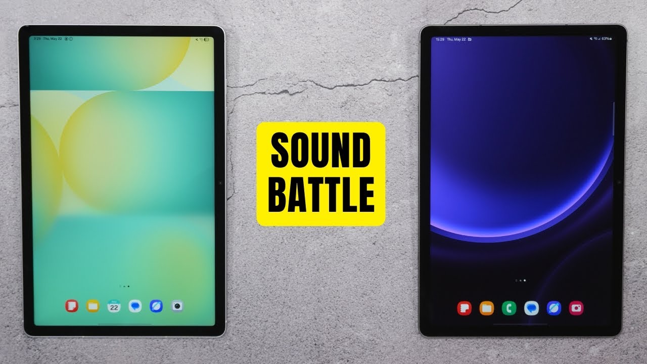 Samsung Galaxy Tab S10 FE vs Galaxy Tab S9 FE | Sound BATTLE! (Loudness vs Clarity)