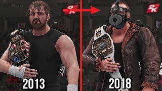All Of Dean Ambrose Championships Wins In Wwe Wwe 2K19