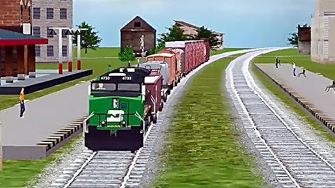 Train Sim - Southern England Using GE Dash 9 - Simulasi Kereta Api