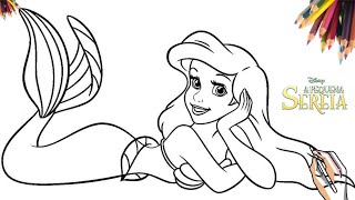 Como Desenhar A Ariel A Princesa Do Mar Mais Encantadora Da Disney