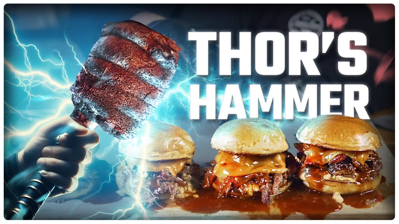 🐖🫷🏻Van élet a Pulled Porkon túl... Pulled BEEF! 🤏🏻🐄 | Thor's Hammer | Na Ki a Legerősebb BOSSZÚÁLLÓ?