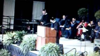 Dean faints at Penn State PSU Commencement graduation