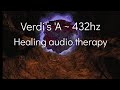 Verdis a  432hz audio therapy for improved sleep and realignment