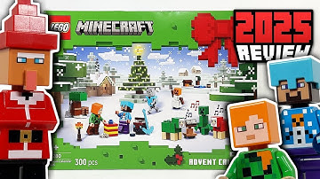 LEGO Minecraft Advent Calendar (21280) - 2025 Set Review