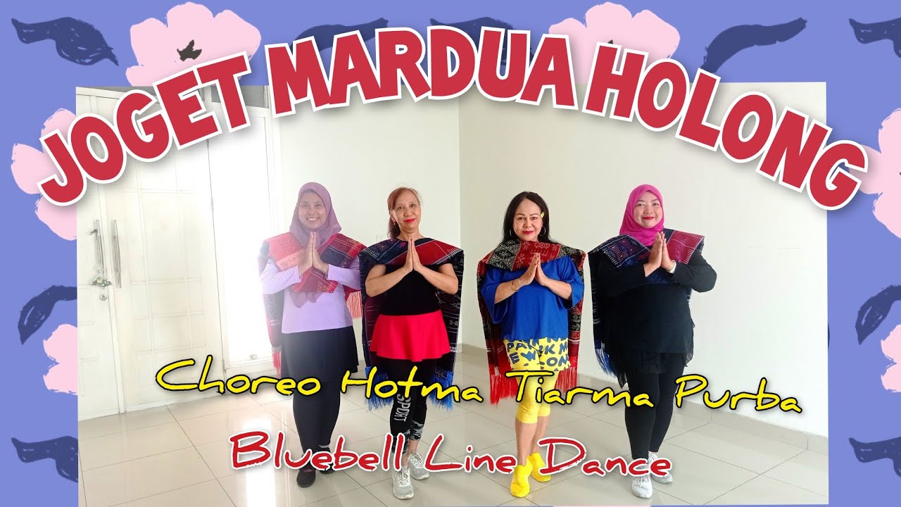 JOGET MARDUA HOLONG Line Dance | Choreo Hotma Tiarma Purba | Bluebell Line Dance