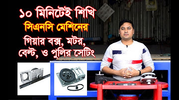 How To Change Gearbox Of CNC Machine CNC Machines Maintenance Details Video Wood Router Machine