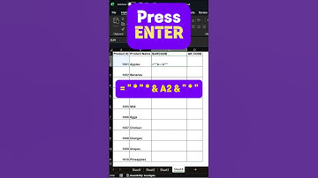Generate Barcodes and QR Codes in Excel in Minutes #excel #excelshortcuts #exceltricks #barcode