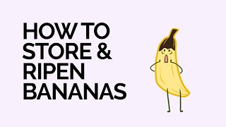 How to Store & Ripen Bananas Tips For Storing And Using Overripe Bananas Kitchen Conundrums With Thomas Joseph