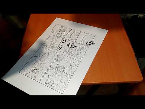 How to panel a manga/comic page