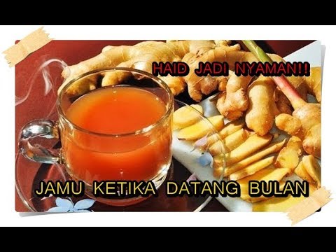 Cara Membuat Jamu saat datang bulan | Haid - YouTube