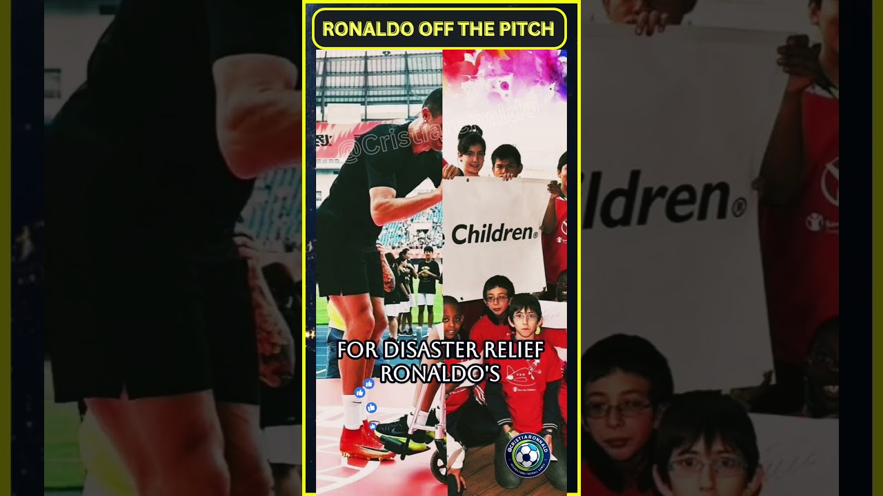 Ronaldo Off the Pitch: The Heart of a Champion, the Soul of a Giver 
