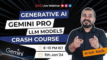 Generative AI: Everything You need to know about Gemini Pro LLM Models - 2024