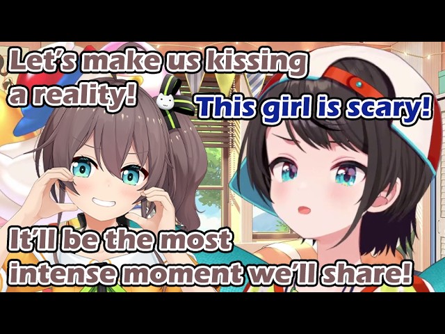 Subaru tries to make cute voice, but unexpected voice comes out