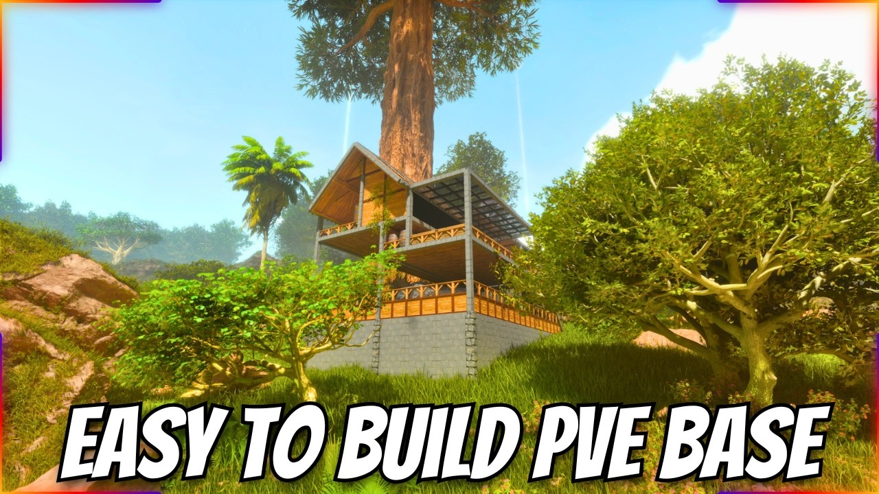 Easy ARK Survival Ascended PvE Base Idea for Beginners