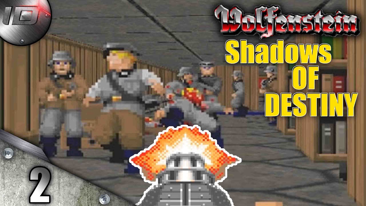 Wolfenstein 3D: Shadow of Destiny TC Mod DOOM II - Прохождение (Без Комментариев) - Часть 2