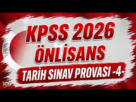 KPSS 2026 Associate Degree History Exam Practice -4- #kpss2026 #kpssassociatedegree
