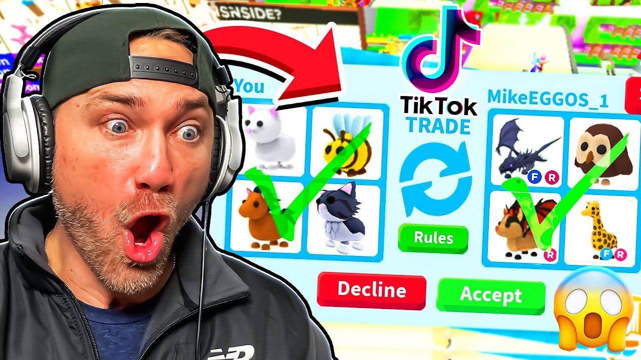 bloxtrade adopt me trying first time｜TikTok Search