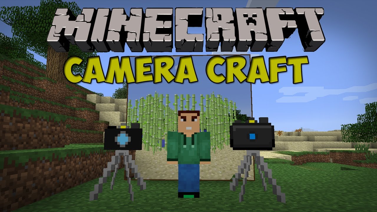 Minecraft Mods Cameracraft Mod Minecraft 1 4 6 Youtube