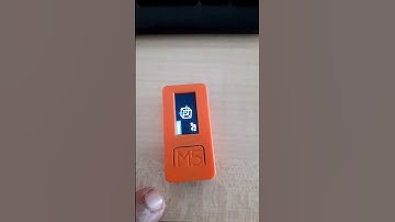 M5Stick C running first time