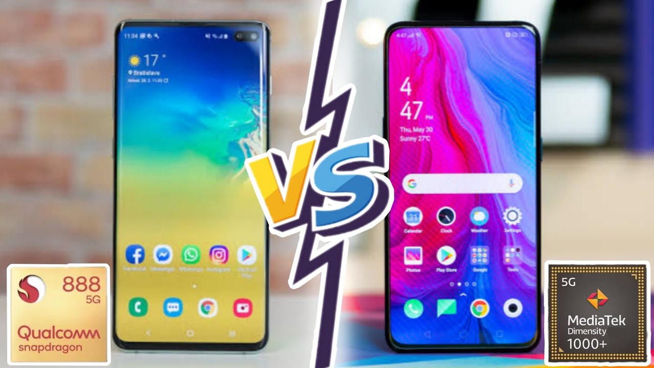 Snapdragon 888 vs Dimensity 1000+ | Antutu Benchmark