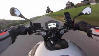 Aprilia Shiver 900 onboard Wattwill Hemberg Dicken pure sound