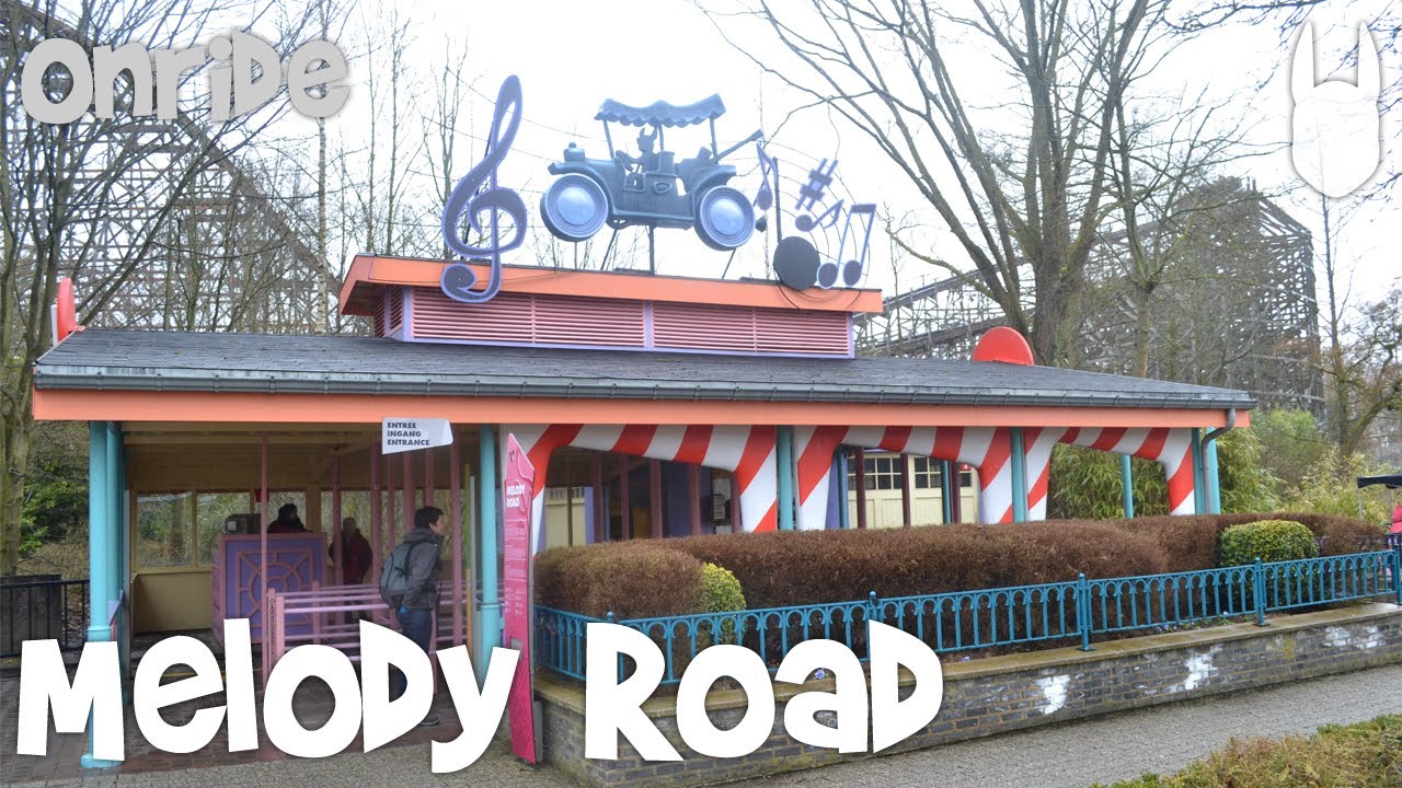 Walibi Belgium - Melody Road (onride)