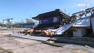 Hurricane Michael Leaves Trail Of Damaged, Partially Collapsed Buildings