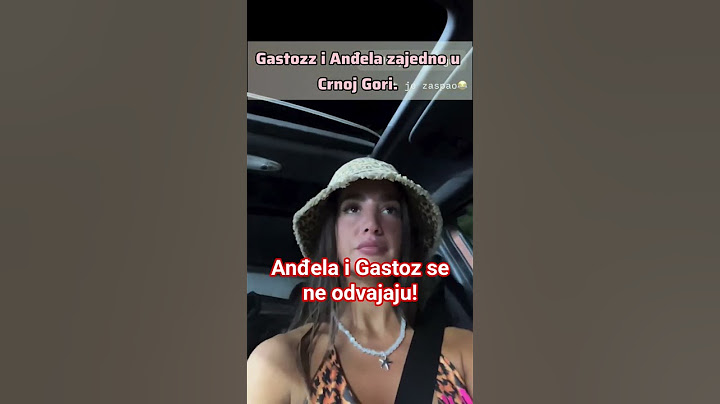 Gastoz i Anđela uradili ovo!