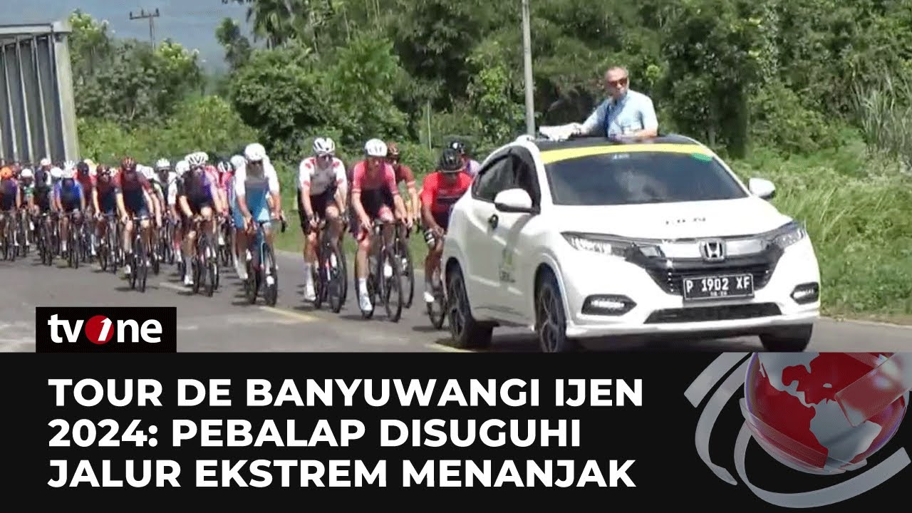 Tour de Banyuwangi Ijen 2024: Pebalap Disuguhi Jalur Ekstrem Menanjak | tvOne
