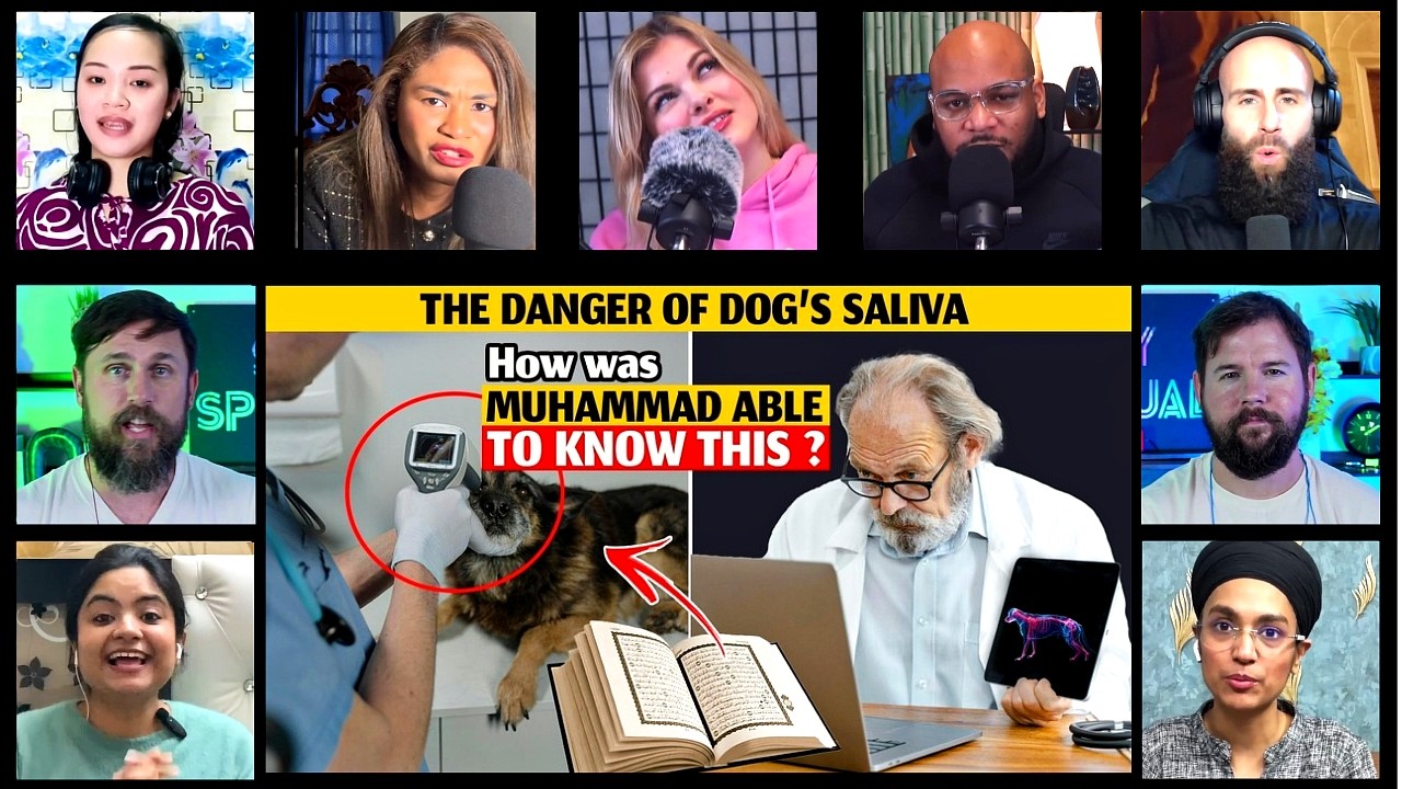Этот учёный принял ислам после исследования слюны собак | Реакция немусульман и других людей на это.