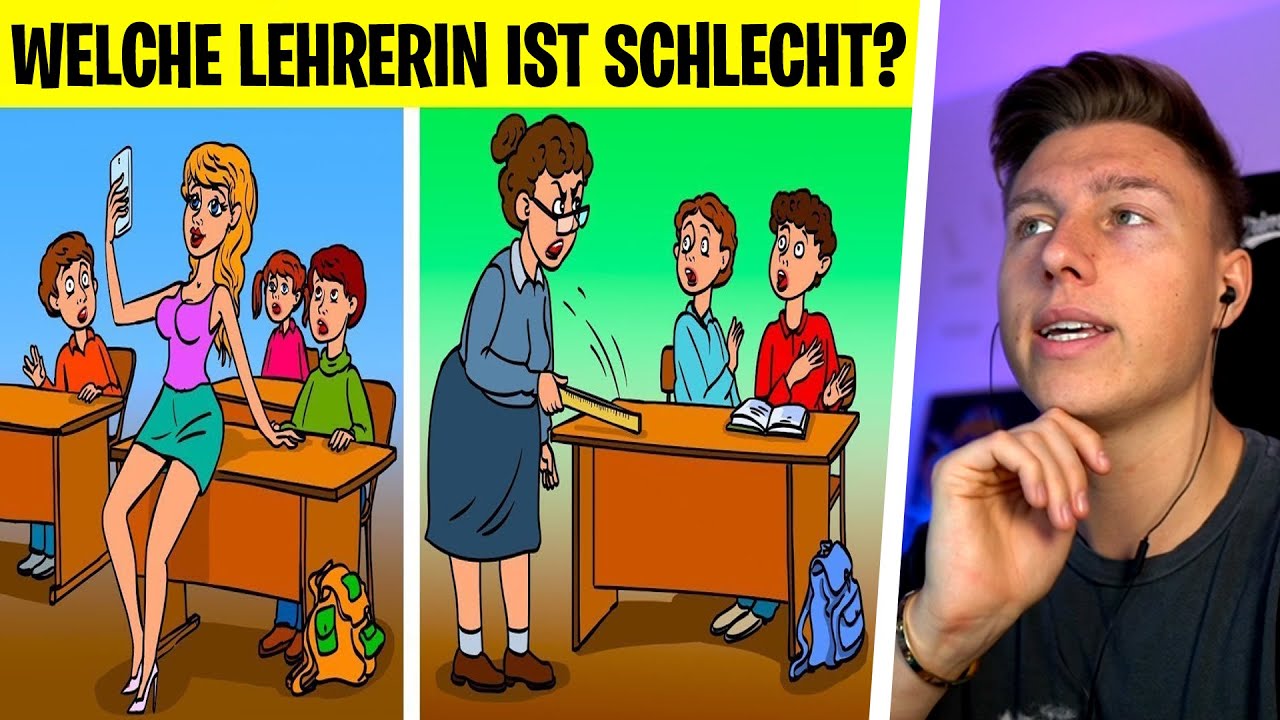 WÄHLE DEINEN LEHRER! (extra schwer)
