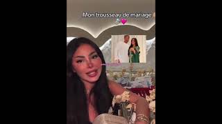 Maeva Ghennam Shares Her Wedding Trousseau