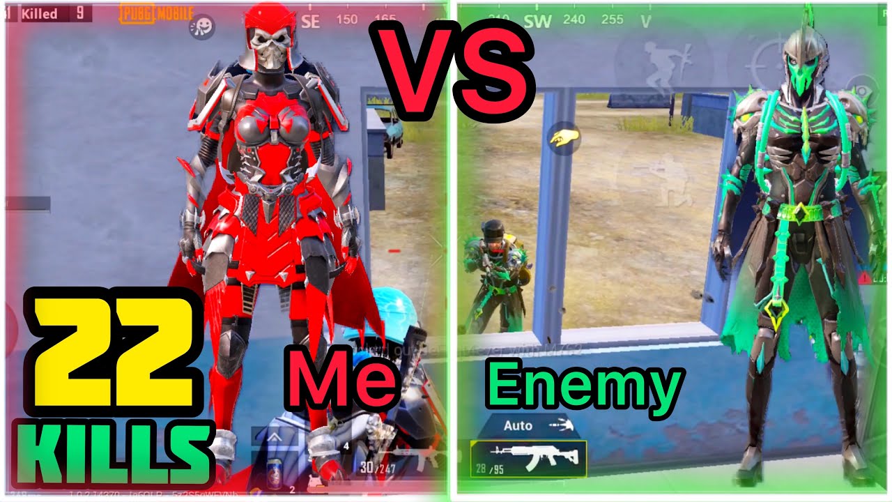 Lady Of Blood Outfit VS Wraith Lord | PUBG MOBILE