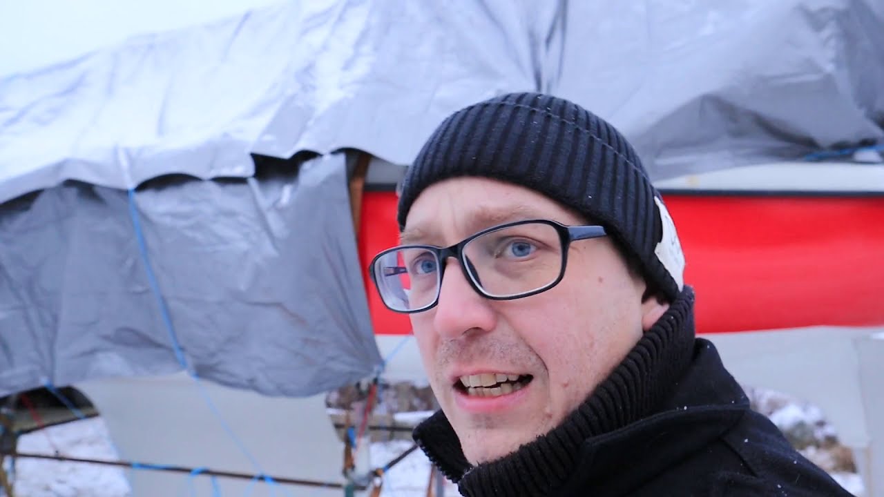 Aventura after TWO big storms. ep.16 Sailing Finnish lake.