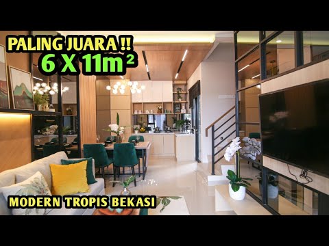 Video: Rumah Modern Cantik dengan Kehangatan Interior yang Mengejutkan