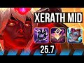 XERATH vs YONE (MID) | 13/3/14, Dominating | KR Master | 25.7