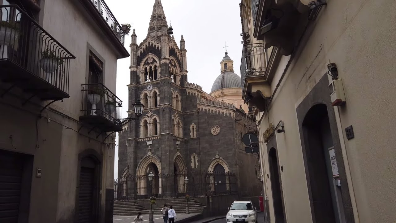 Randazzo Sicily walking tour 4k