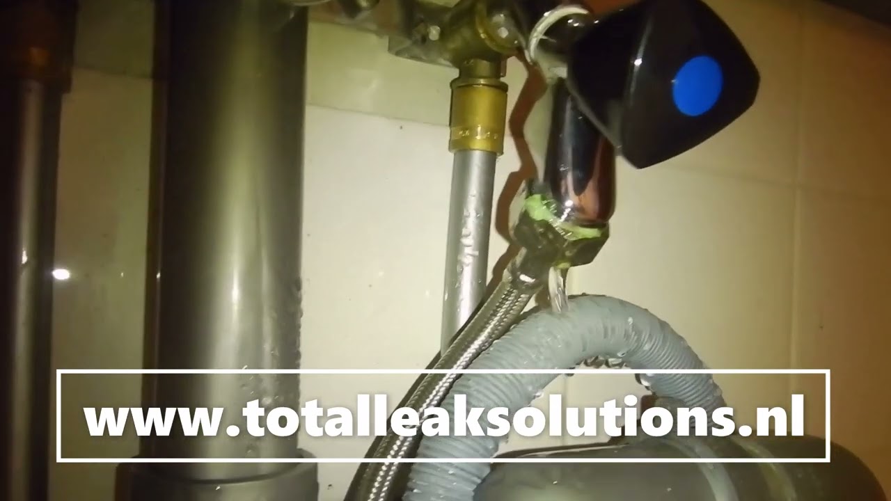 Lekkage ontluchter kraan vaatwasser