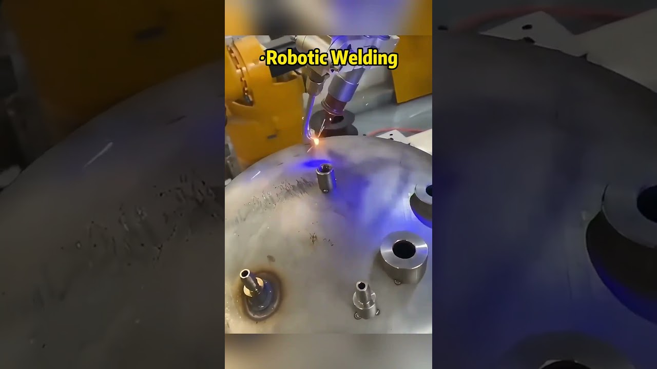 Industrial Robot Small Cylinder Welding